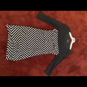 White House black market knit dress